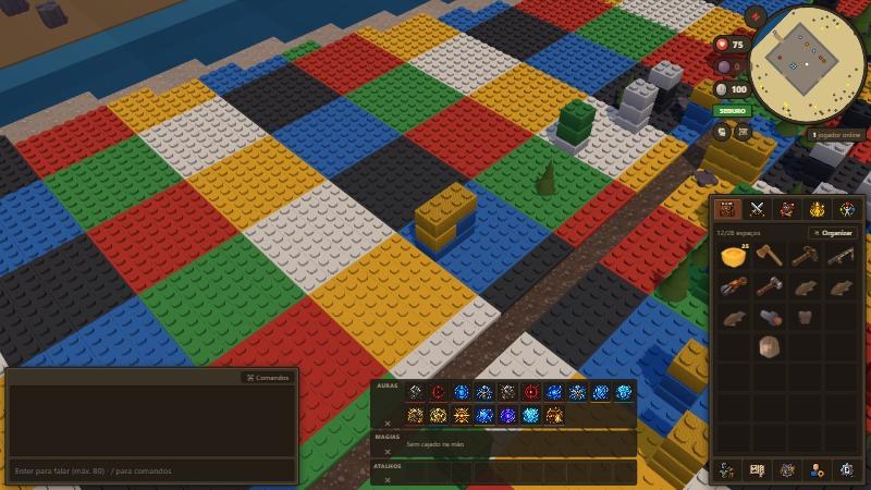 The Brick Lands: a continent built out of coloured pieces